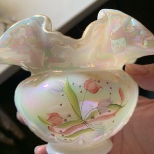 Fenton Ruffled Vase